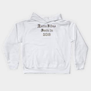 2018 vintage birthday Kids Hoodie